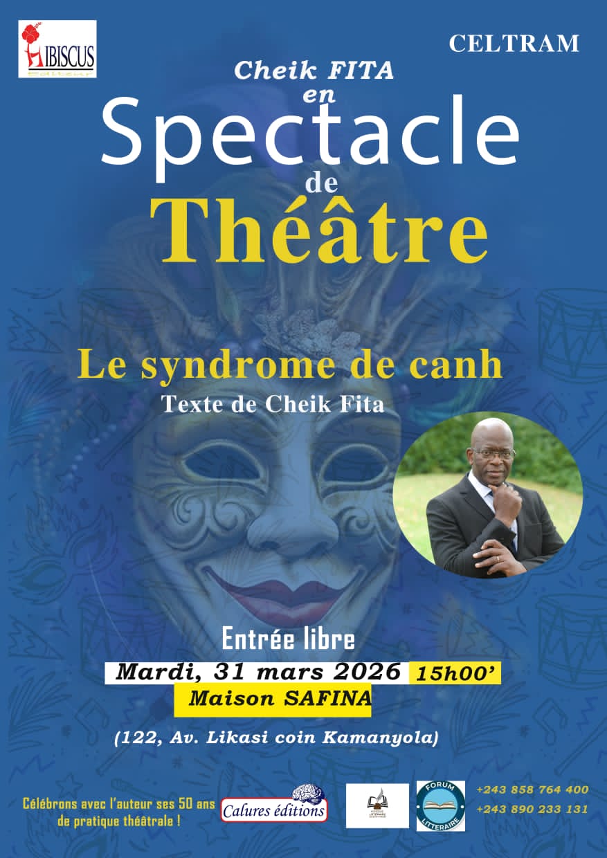 Cheik fita en spectacle de théâtre