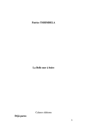 La belle mer a boire, saison 1 impression