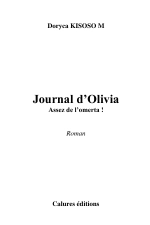 Journal d'olivia   dorcas kisoso m