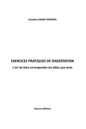 Exercices pratiques de dissertation   anselme kasapi